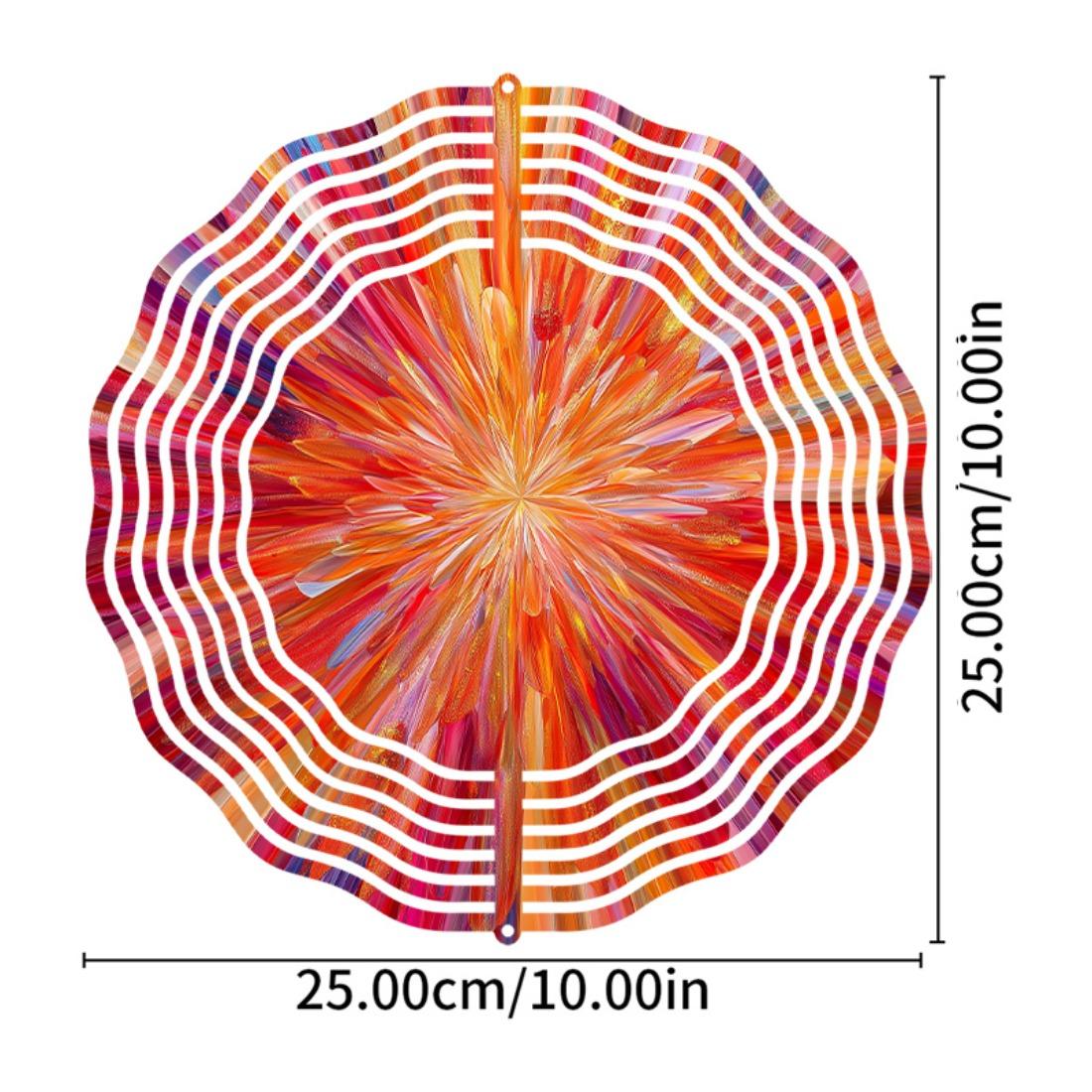 1 шт. Спиральная мандала - Металлический 3D спиннер-мандала с вращающимся на 360° крючком, Декор для сада и патио, Уличная ветряная скульптура 01A
1 шт. Спиральная мандала - Металлический 3D спиннер-мандала с вращающимся на 360° крючком, Декор для сада и патио, Уличная ветряная скульптура 01A