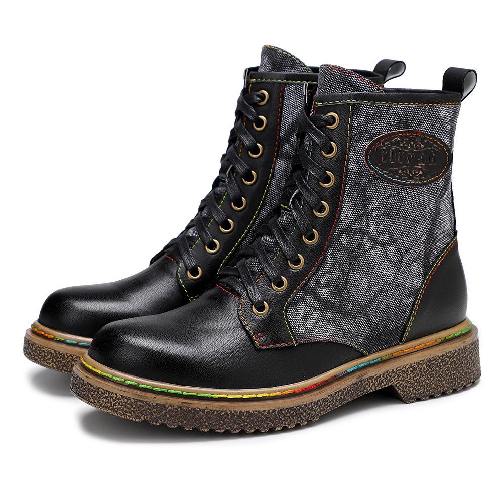 Locomotive Casual Retro Lace-Up Comfortable Diablo Gothic Flat Bottom 42 чорний
Locomotive Casual Retro Lace-Up Comfortable Diablo Gothic Flat Bottom 42 чорний
