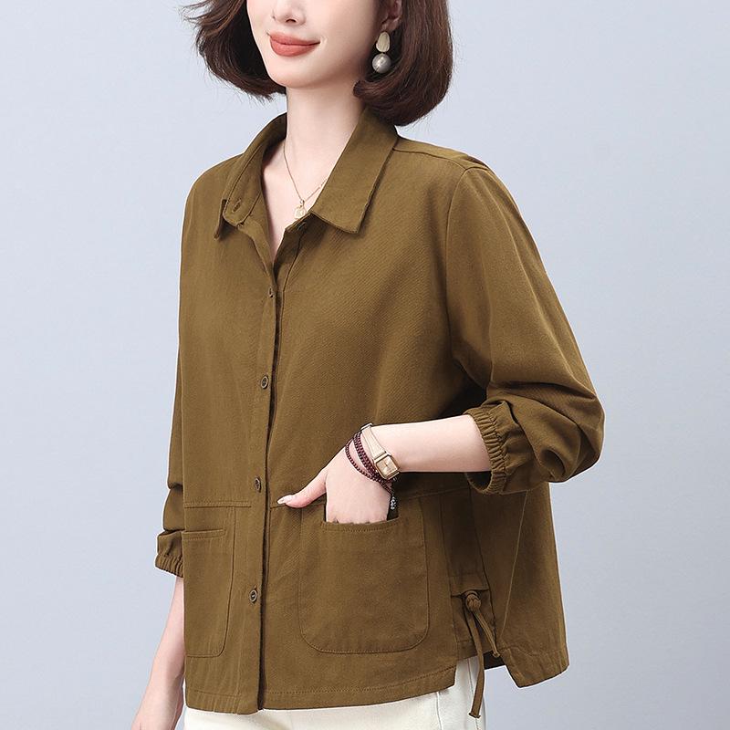 2024 Fashionable Women s Pure Cotton Jacket - Casual, Short, Age-Defying Top for Middle-Aged and Elderly XL (130-145 jin)
2024 Fashionable Women s Pure Cotton Jacket - Casual, Short, Age-Defying Top for Middle-Aged and Elderly XL (130-145 jin)