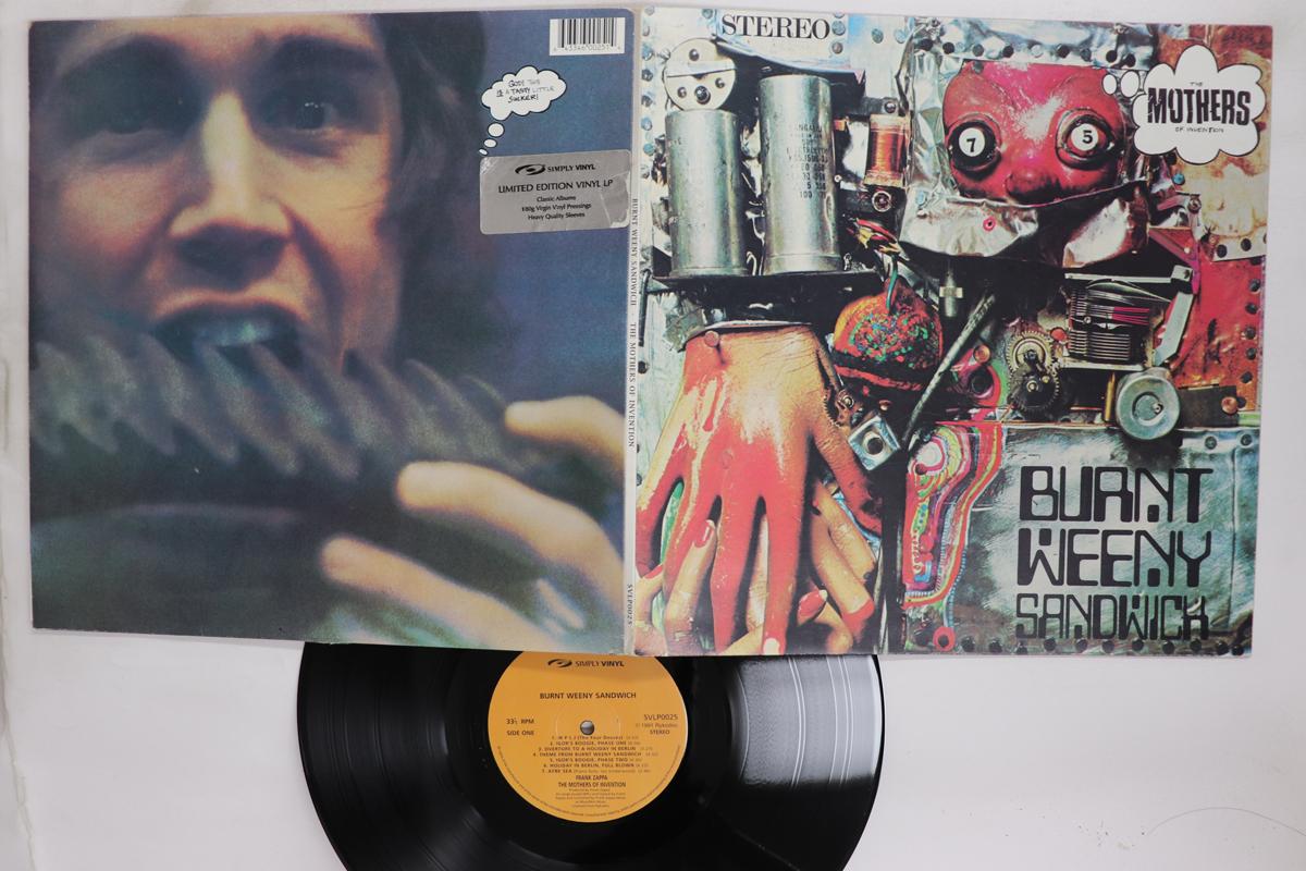 LP Record MOTHERS OF INVENTION Burnt Weeny Sandwich 180g SVLP0025 SIMPLY VINYL 1998 UK Rock Used
LP Record MOTHERS OF INVENTION Burnt Weeny Sandwich 180g SVLP0025 SIMPLY VINYL 1998 UK Rock Used
