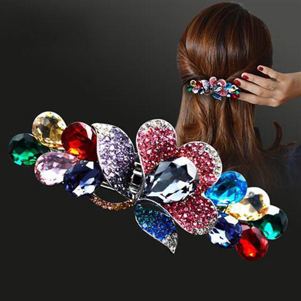 For Girls Ponytail Holder Crystal Tulip Korean Barrettes Hairpins Women Hair Clips Spring Clips
For Girls Ponytail Holder Crystal Tulip Korean Barrettes Hairpins Women Hair Clips Spring Clips