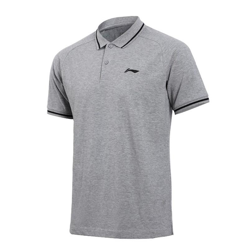 Li-Ning Plain Lightweight Sports Quick-Dry Casual Straight-Cut Short Sleeve Polo Shirt Men tops Light-Gray APLT121-4 XL
Li-Ning Plain Lightweight Sports Quick-Dry Casual Straight-Cut Short Sleeve Polo Shirt Men tops Light-Gray APLT121-4 XL