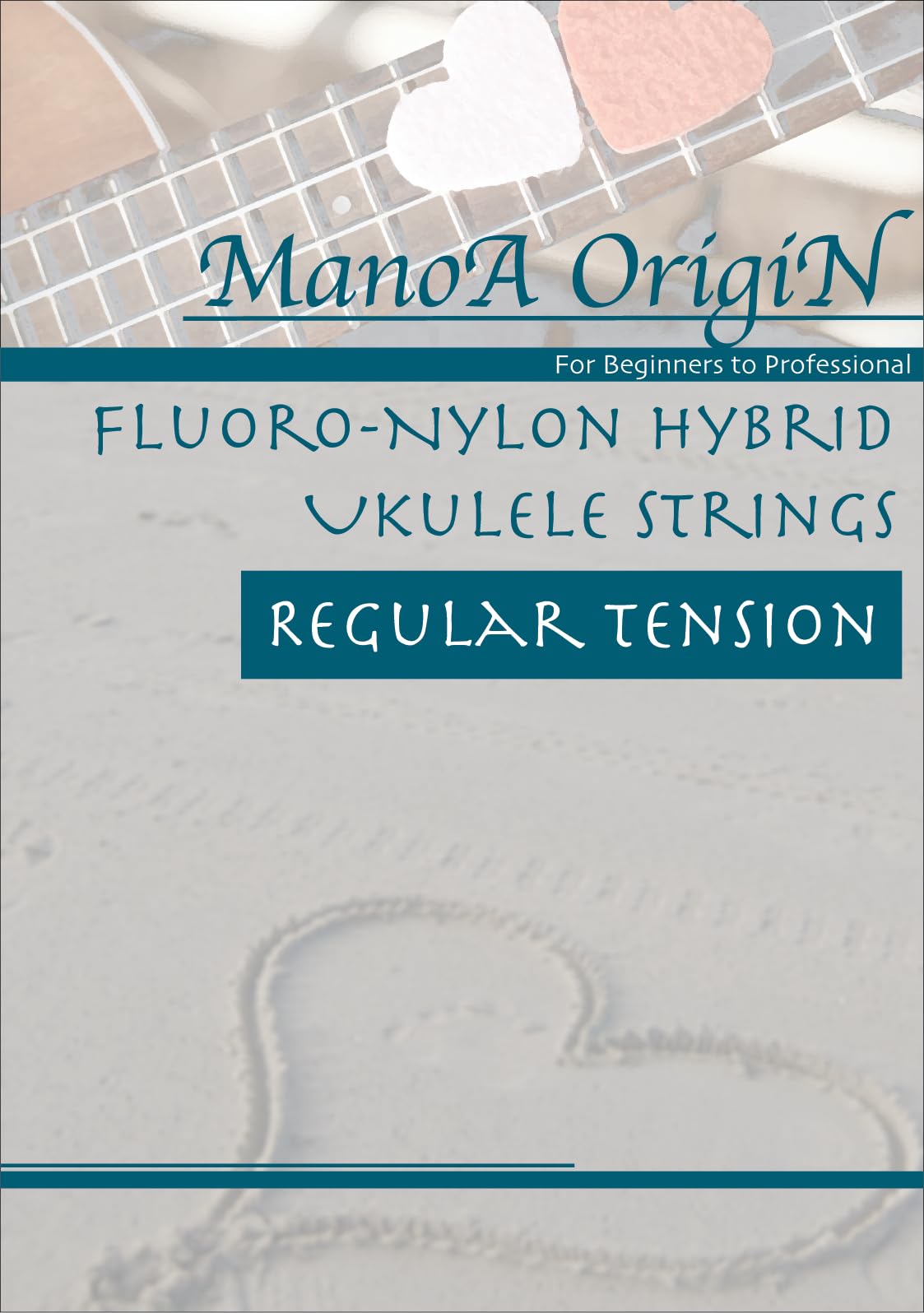 Manoa Origin Fluoro-Nylon Hybrid Ukulele Strings, Regular Tension, 1 Set for Tenor Ukulele (EHA-FNR)
Manoa Origin Fluoro-Nylon Hybrid Ukulele Strings, Regular Tension, 1 Set for Tenor Ukulele (EHA-FNR)