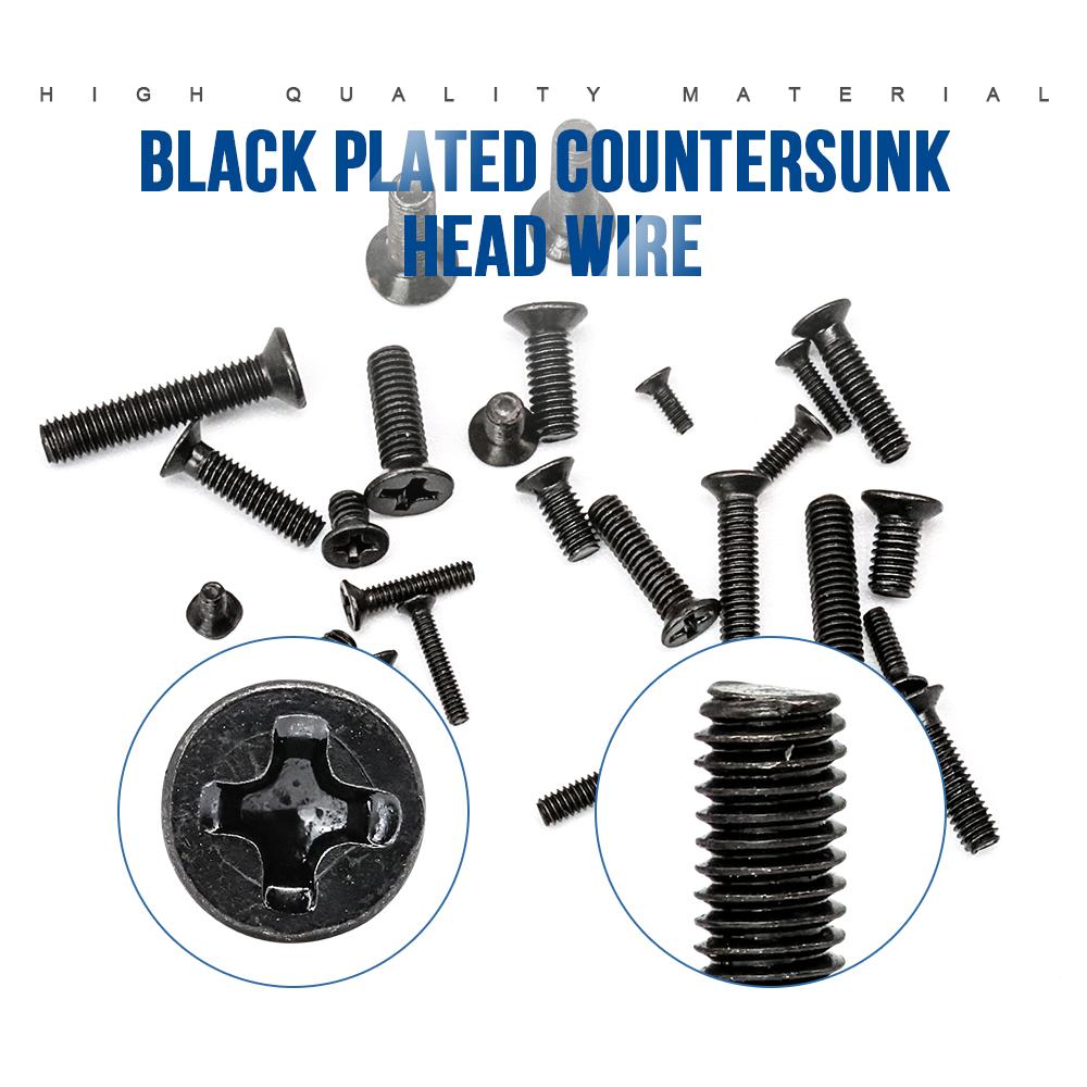 720pcs countersunk flat head phillips small mini screw set m1.4 m1.7 m2 m2.5 m3 carbon steel computer notebook laptop screws kit China Mainland
720pcs countersunk flat head phillips small mini screw set m1.4 m1.7 m2 m2.5 m3 carbon steel computer notebook laptop screws kit China Mainland