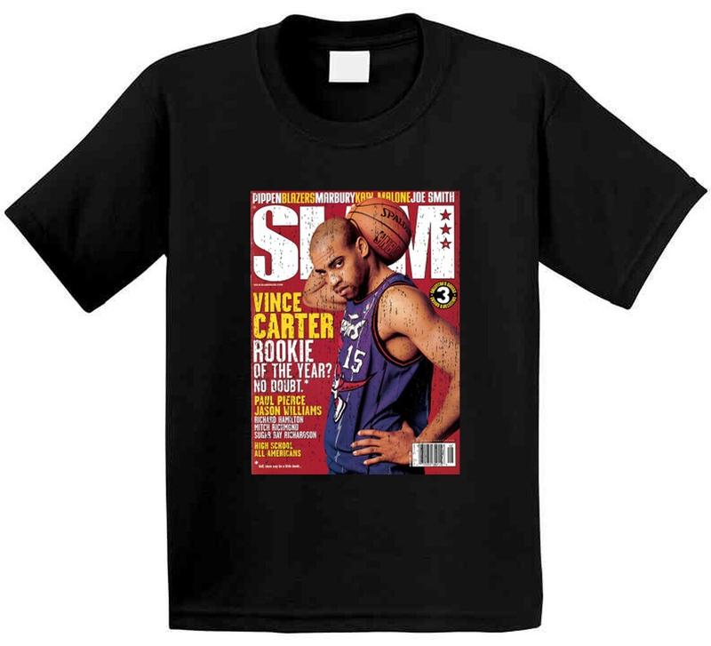 Slam Magazine Issue 35 Vince Carter Popular Basketball Magazine Grunge Look Unisex T-Shirt S
Slam Magazine Issue 35 Vince Carter Popular Basketball Magazine Grunge Look Unisex T-Shirt S