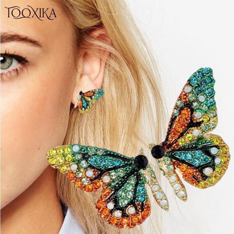Серьги Tooxika Butterfly Girly Heart, серьги с крыльями бабочки, модные серьги со стразами
Серьги Tooxika Butterfly Girly Heart, серьги с крыльями бабочки, модные серьги со стразами