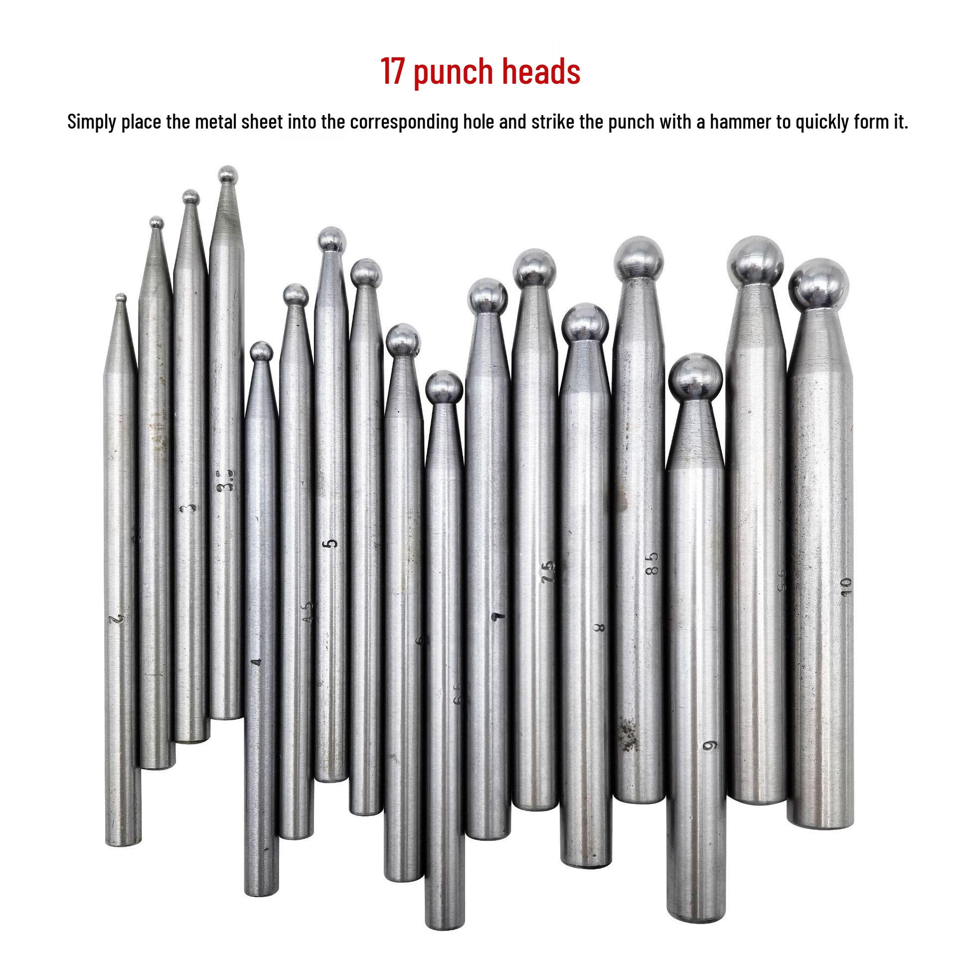 Handmade Jewelry Metalworking Kit: Anvil, Punch, Pit, and Chiseling Tools for Ring and Bead Crafting.
Handmade Jewelry Metalworking Kit: Anvil, Punch, Pit, and Chiseling Tools for Ring and Bead Crafting.