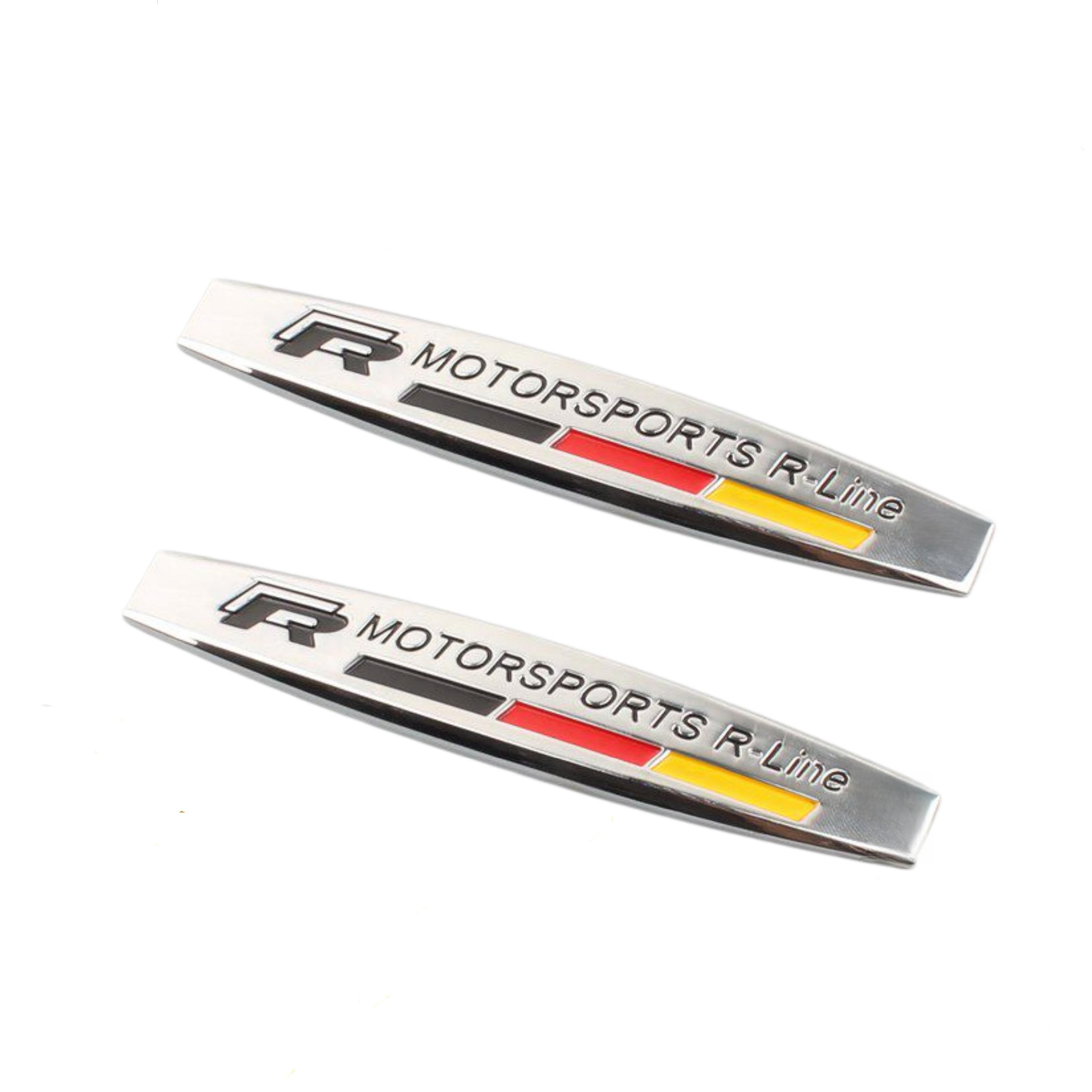 2Pcs 3D Metal Badge Car Sticker Accessories Fender Emblem Deca R Black
2Pcs 3D Metal Badge Car Sticker Accessories Fender Emblem Deca R Black