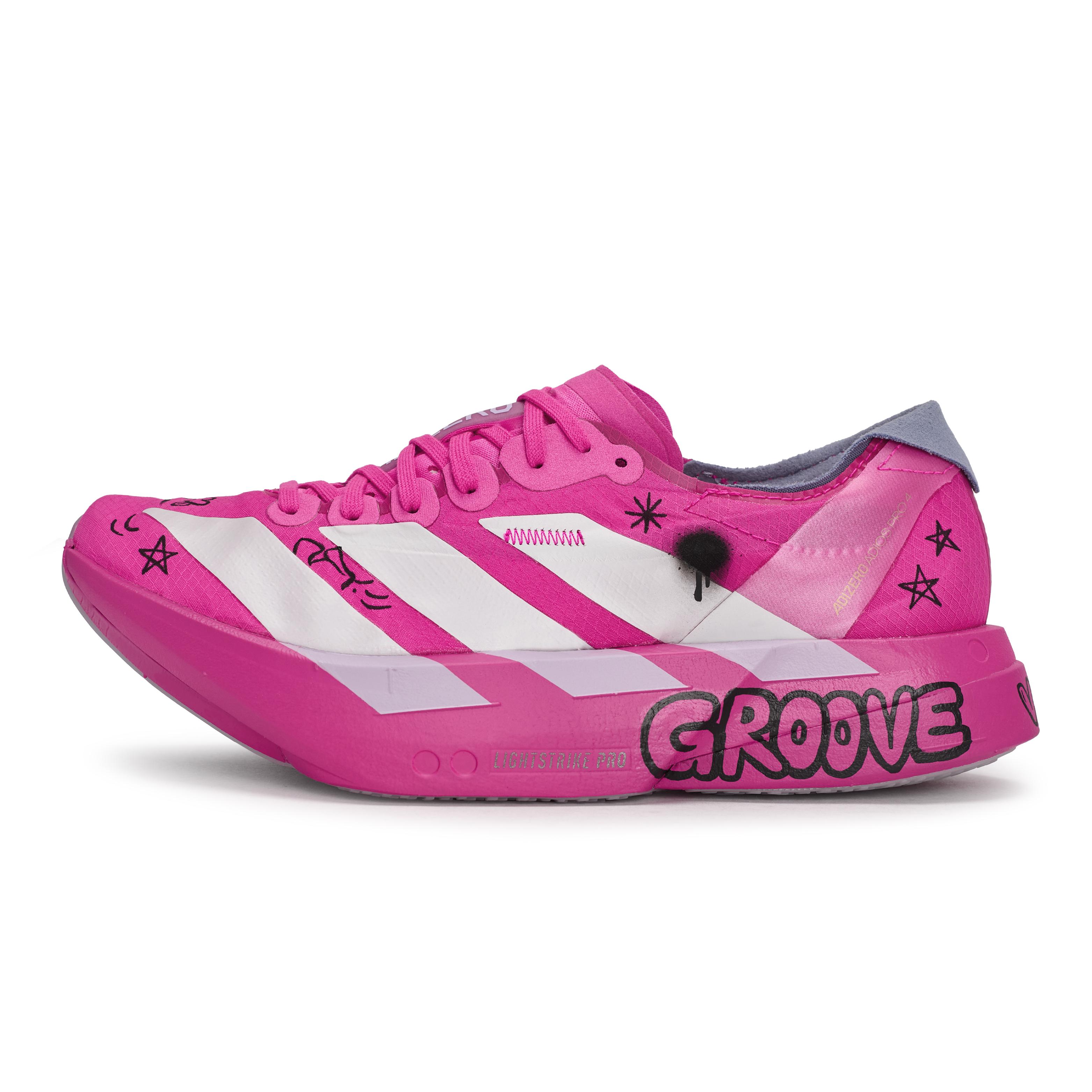Adidas Adizero Adios Pro 4 Low top Running Shoes Women s Black White Pink JR1242(Team80-) 38
Adidas Adizero Adios Pro 4 Low top Running Shoes Women s Black White Pink JR1242(Team80-) 38