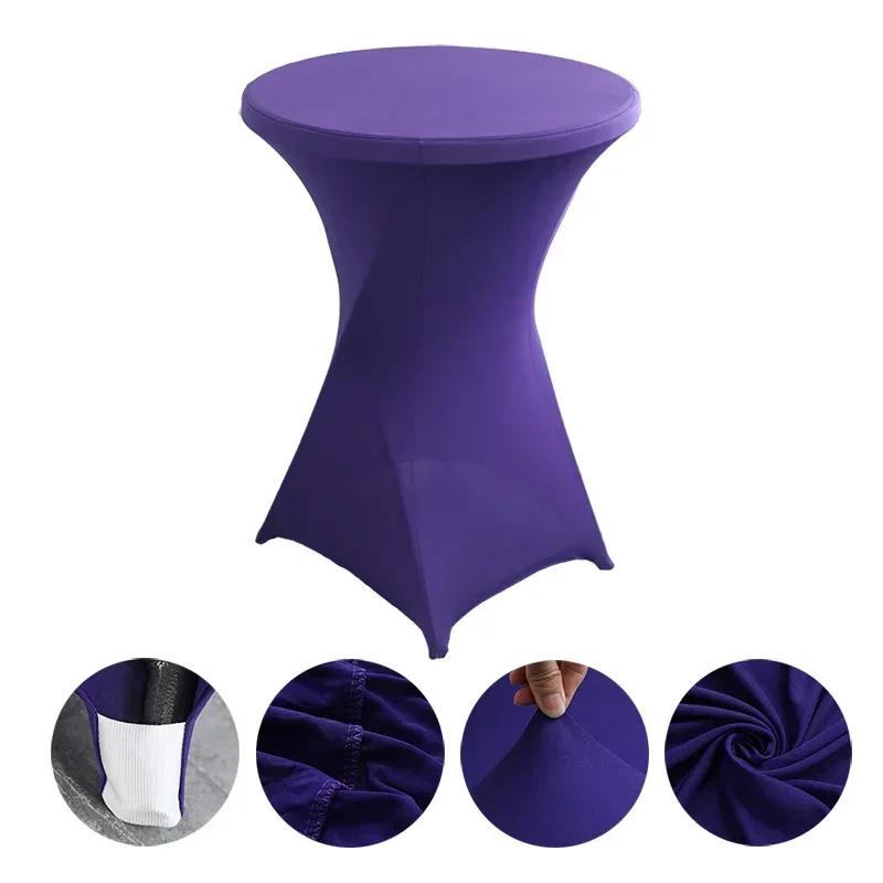 1PC High Stretch Round Tablecloth Cocktail Spandex Table Cloth Bar Hotel Wedding Party White Table Cover 60/80cm Multi-color 60x110cm темно-фиолетового
1PC High Stretch Round Tablecloth Cocktail Spandex Table Cloth Bar Hotel Wedding Party White Table Cover 60/80cm Multi-color 60x110cm темно-фиолетового