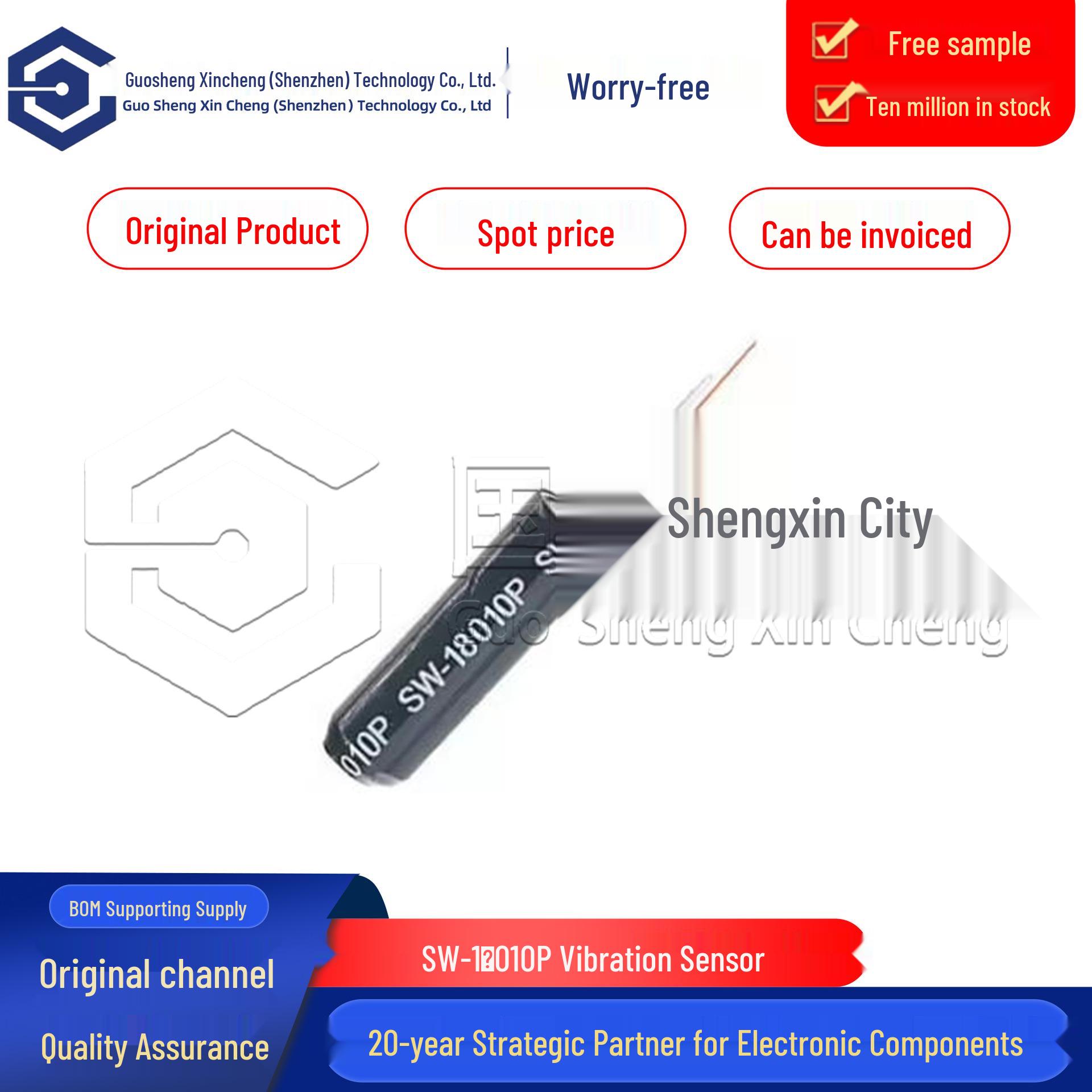 Genuine SW-18010P High Sensitivity 10-Piece Vibration Sensor Switch Set
Genuine SW-18010P High Sensitivity 10-Piece Vibration Sensor Switch Set