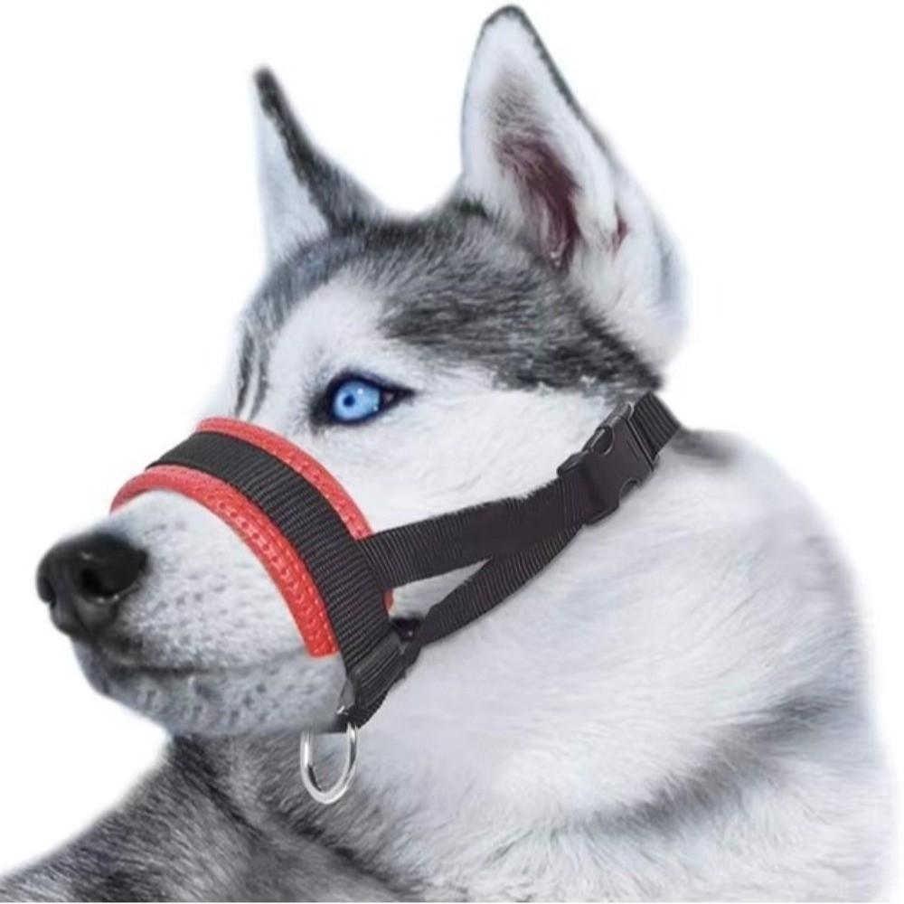 Adjustable Loop Dog Muzzle Soft Nylon Pet Mouth Mask New Pet Muzzle Behavior Train M червоний
Adjustable Loop Dog Muzzle Soft Nylon Pet Mouth Mask New Pet Muzzle Behavior Train M червоний