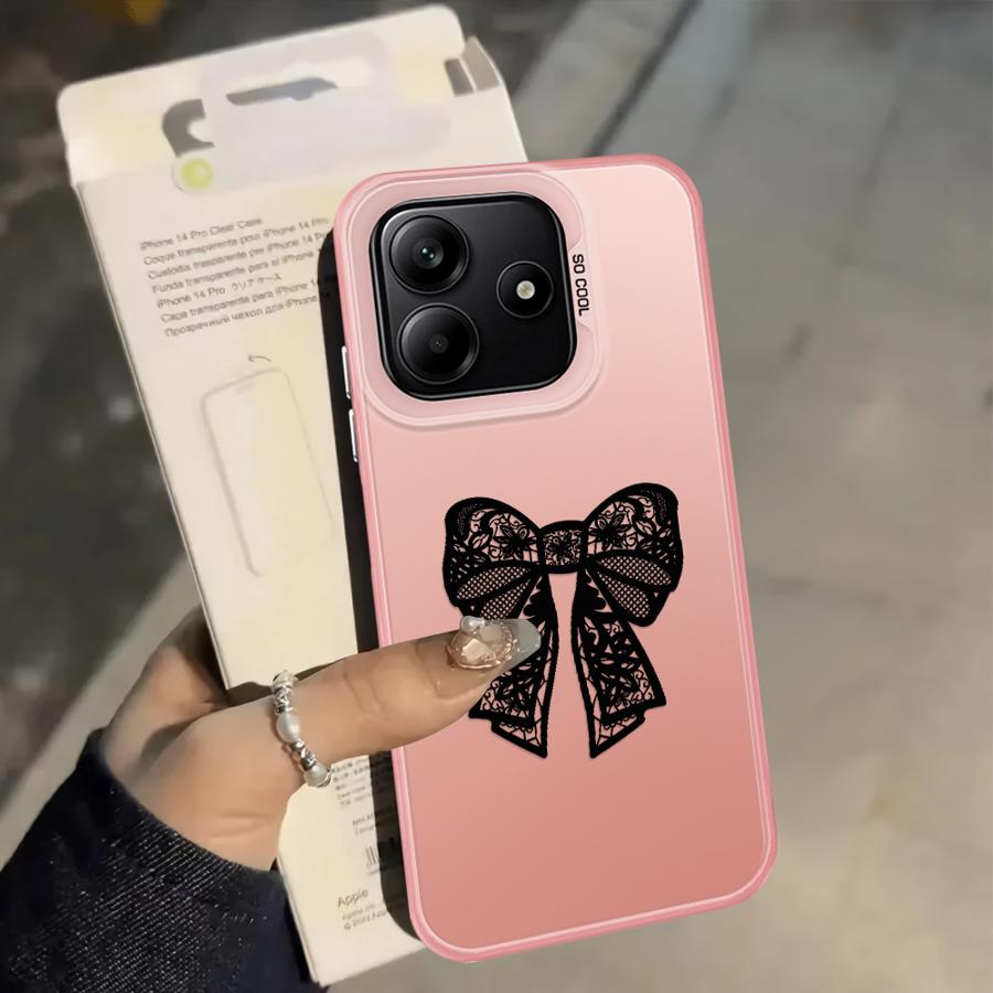Black Fashion Lace Back Phone Cover Case for Xiaomi Poco C50 C51 X3 Pro F4 X3 NFC F3 GT X5 Poco C50
Black Fashion Lace Back Phone Cover Case for Xiaomi Poco C50 C51 X3 Pro F4 X3 NFC F3 GT X5 Poco C50