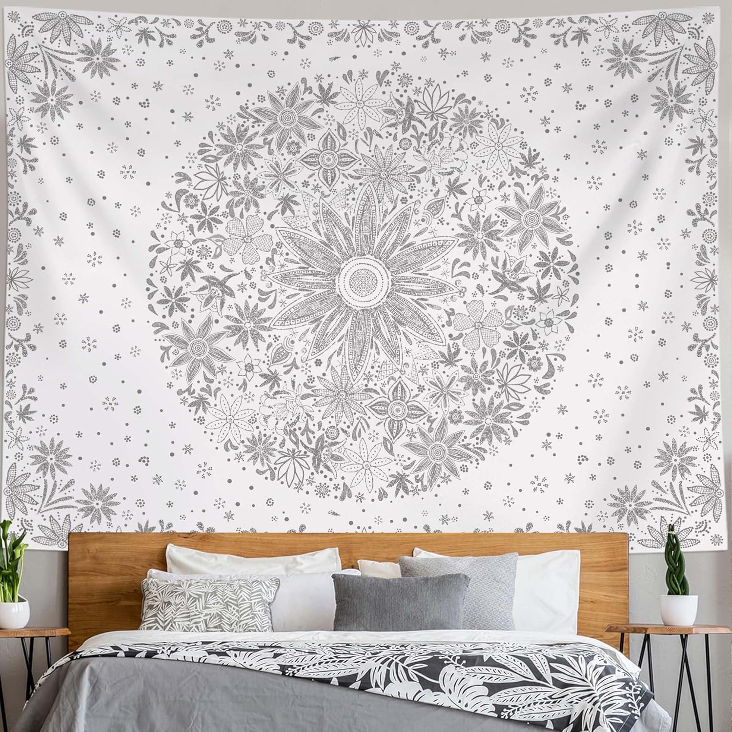 VIKAMA 3D Floral Tapestry Bohemian Sofa Backdrop Decor Thick Cotton Retro Wall Hanging Living Room Bedroom Cozy Upgrade 74x94cm(29x37in)
VIKAMA 3D Floral Tapestry Bohemian Sofa Backdrop Decor Thick Cotton Retro Wall Hanging Living Room Bedroom Cozy Upgrade 74x94cm(29x37in)