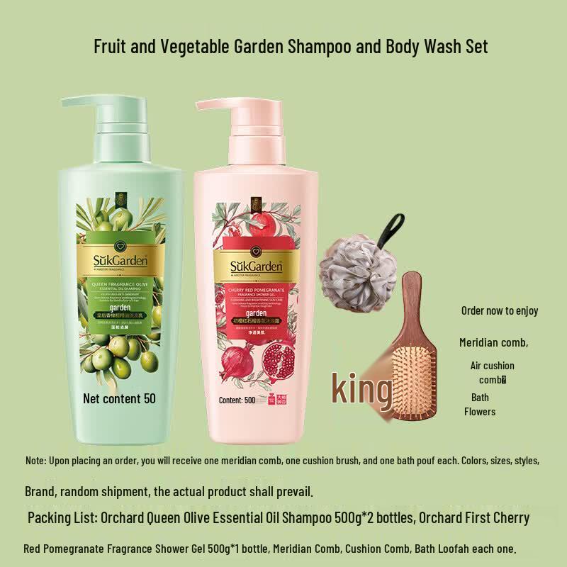 SukGarden Queen Fragrance Hair & Body Care Set
SukGarden Queen Fragrance Hair & Body Care Set