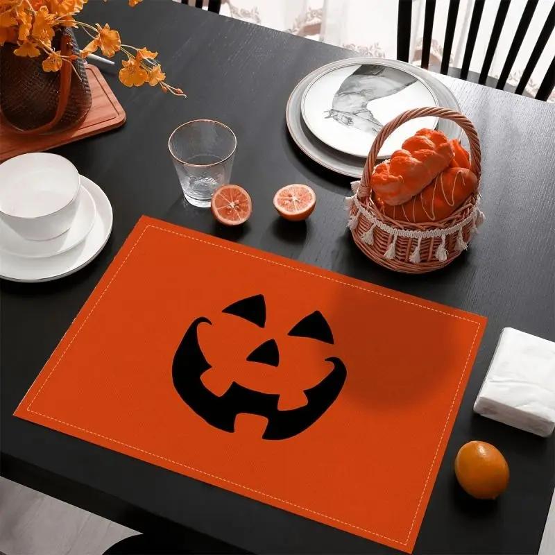 1PC Halloween Table Linen Dining Mats Coasters Orange and Black Pumpkins Non Slip Heat Resistant Kitchen Placemats 1PC 30x45CM
1PC Halloween Table Linen Dining Mats Coasters Orange and Black Pumpkins Non Slip Heat Resistant Kitchen Placemats 1PC 30x45CM