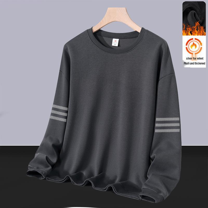 Men s 380g Fleece-Lined Round Neck Pullover Hoodie - Loose Fit, Versatile Casual Top for Autumn/Winter. 2XL (recommended 65-72.5 kg)
Men s 380g Fleece-Lined Round Neck Pullover Hoodie - Loose Fit, Versatile Casual Top for Autumn/Winter. 2XL (recommended 65-72.5 kg)