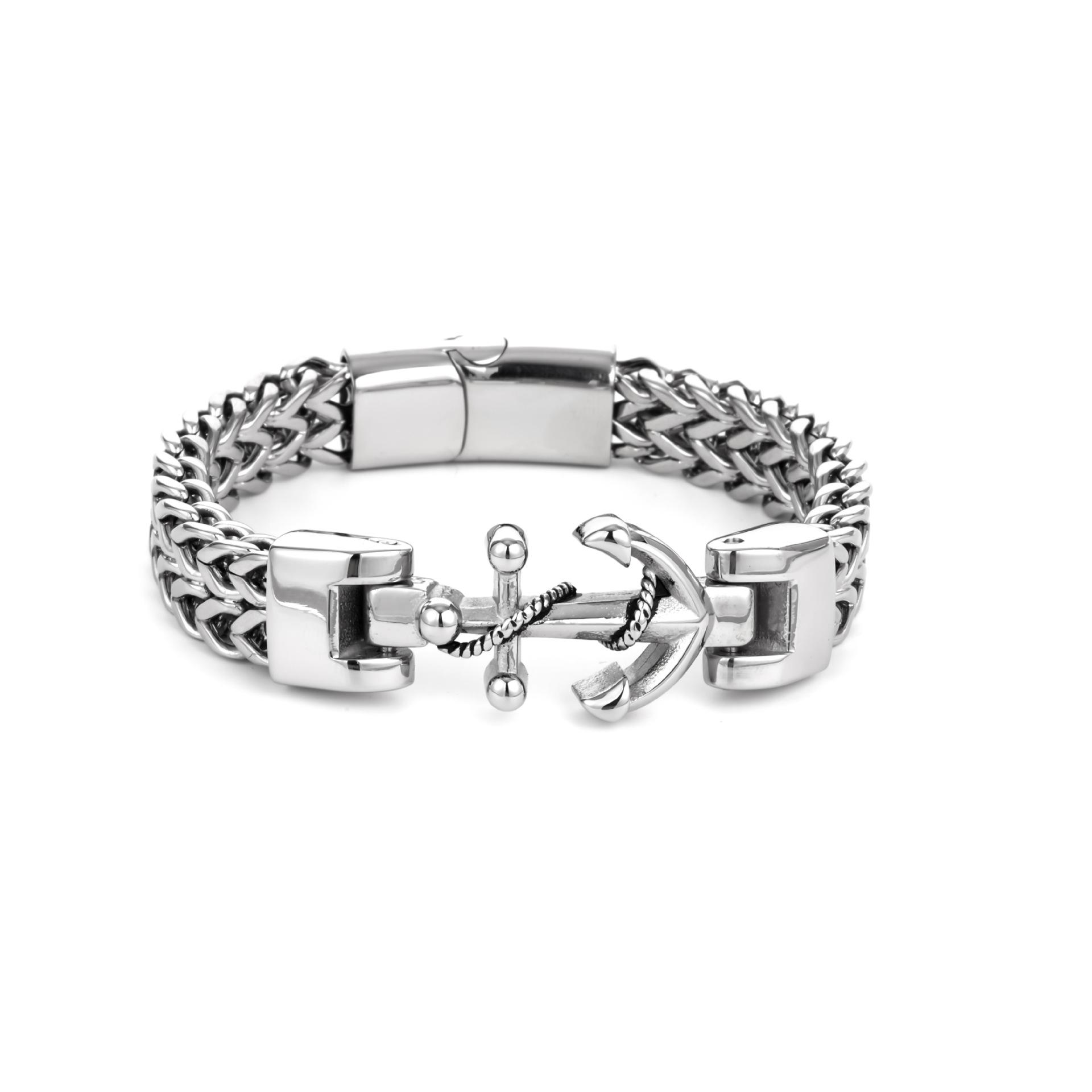 2026 Fashion Classic Anchor Bracelet, Fine Throw Double Row Front and Back Chain, Men s Classic Jewelry Accessories Chain 12MM+21CM
2026 Fashion Classic Anchor Bracelet, Fine Throw Double Row Front and Back Chain, Men s Classic Jewelry Accessories Chain 12MM+21CM