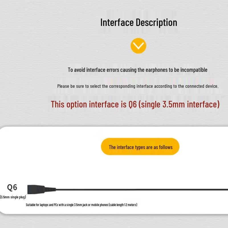 Newman NM-HW200S-Q6 Single-Ear Office Headset (CN version)
Newman NM-HW200S-Q6 Single-Ear Office Headset (CN version)