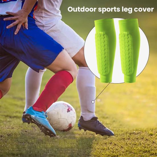 2 Pairs Soccer Shin Guards for Kids Youth Adult Calf Compression Sleeve with Honeycomb Pads Protective Gear for Football Baseball Boxing
2 Pairs Soccer Shin Guards for Kids Youth Adult Calf Compression Sleeve with Honeycomb Pads Protective Gear for Football Baseball Boxing