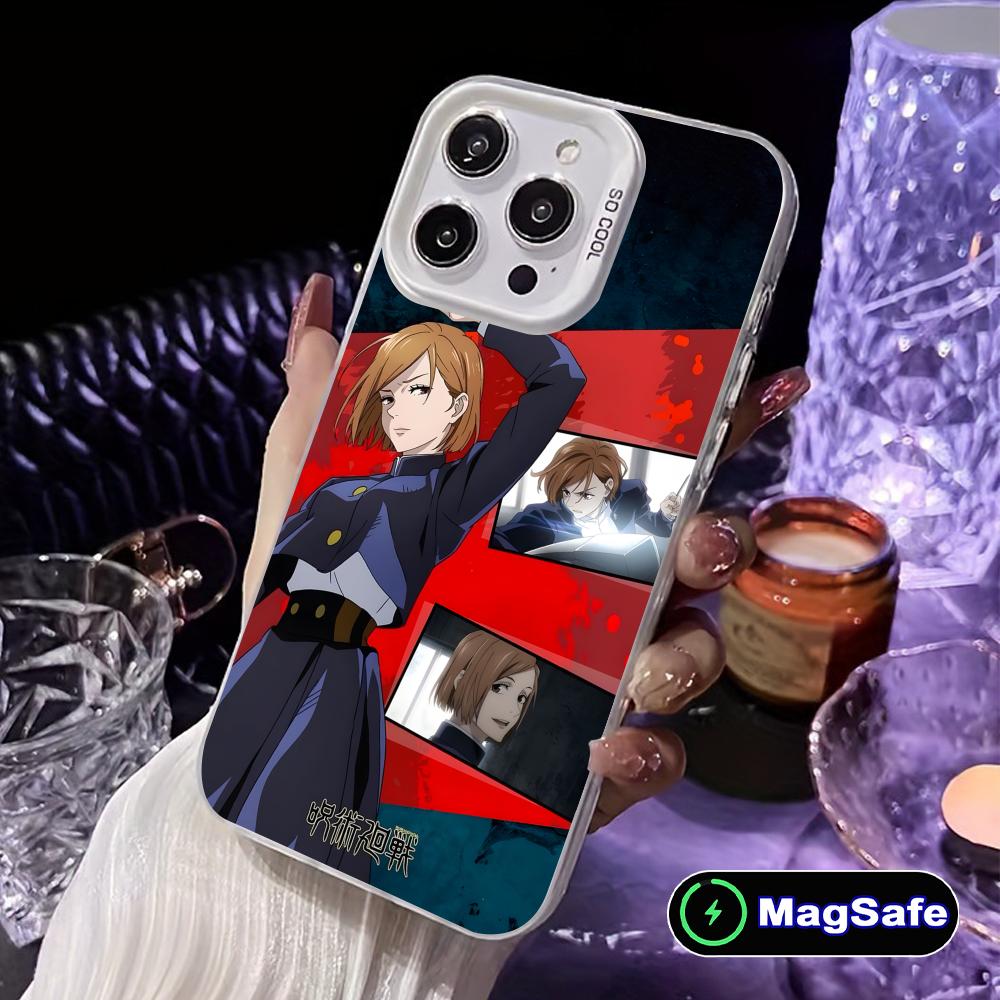 Jujutsu Kaisen Nobara Mobile Phone Case for iPhone 17 16 15 14 13 12 11 X XR XS 8 7 Air Pro Max Plus White Translucent Cover iPhone17 Pro
Jujutsu Kaisen Nobara Mobile Phone Case for iPhone 17 16 15 14 13 12 11 X XR XS 8 7 Air Pro Max Plus White Translucent Cover iPhone17 Pro