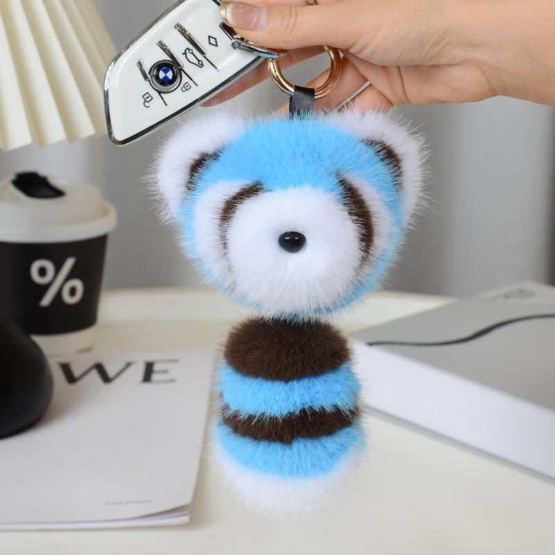 Plush Keychain Little Raccoon Pendant Car Keychain Cute Cartoon Faux Fur Keychain Bag Charms Keychain Plush Doll Accessories небо синє кольору
Plush Keychain Little Raccoon Pendant Car Keychain Cute Cartoon Faux Fur Keychain Bag Charms Keychain Plush Doll Accessories небо синє кольору