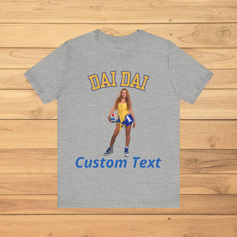 2026 Summer DAI DAI Custom T-shirt - Personalized Retro Soccer Graphic Tee - Custom Text Vintage Pop Culture Shirt - Soft Unisex Graphic Tee XXXL
2026 Summer DAI DAI Custom T-shirt - Personalized Retro Soccer Graphic Tee - Custom Text Vintage Pop Culture Shirt - Soft Unisex Graphic Tee XXXL