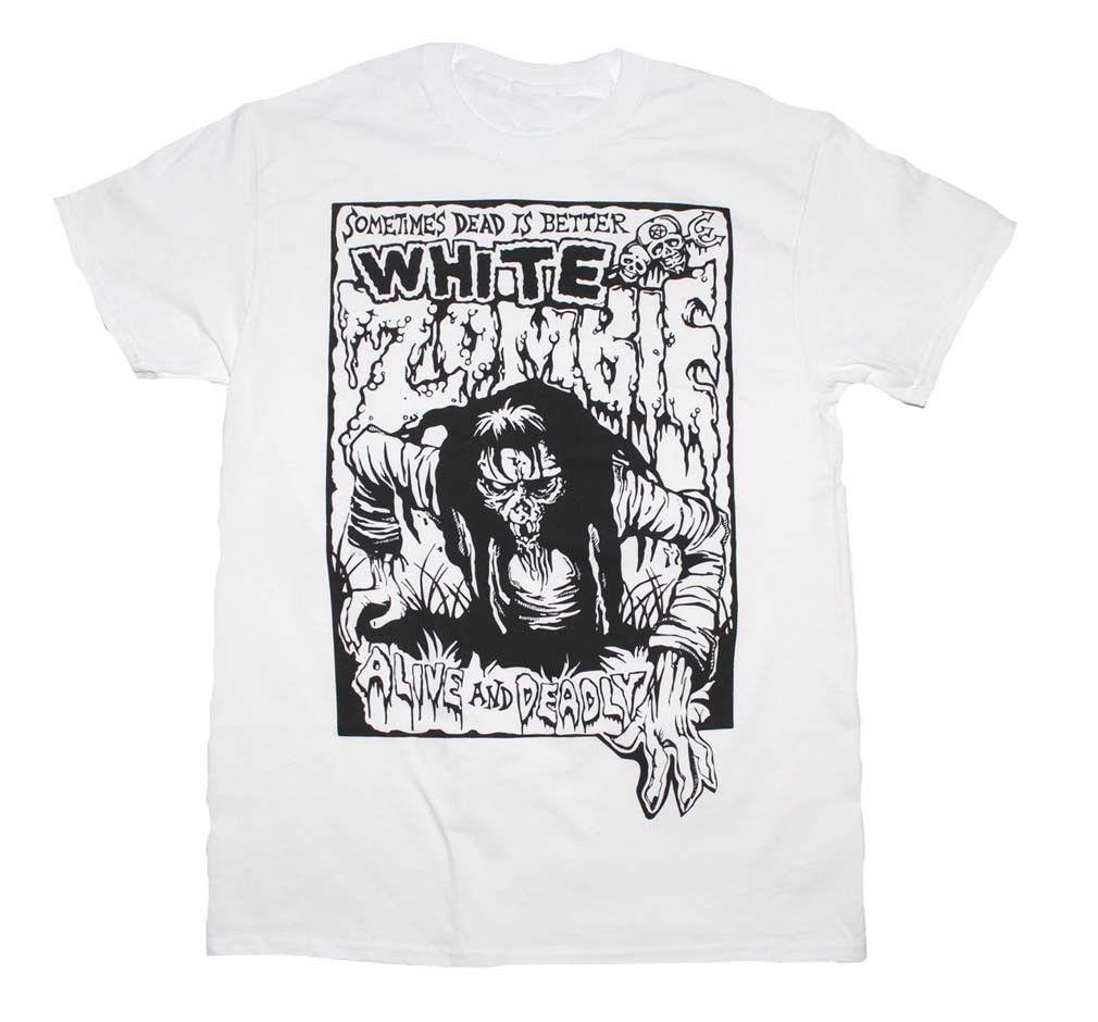 White Zombie Alive And Deadly Tour Cotton White Unisex All Size T-shirt 5XL різнокольоровий
White Zombie Alive And Deadly Tour Cotton White Unisex All Size T-shirt 5XL різнокольоровий