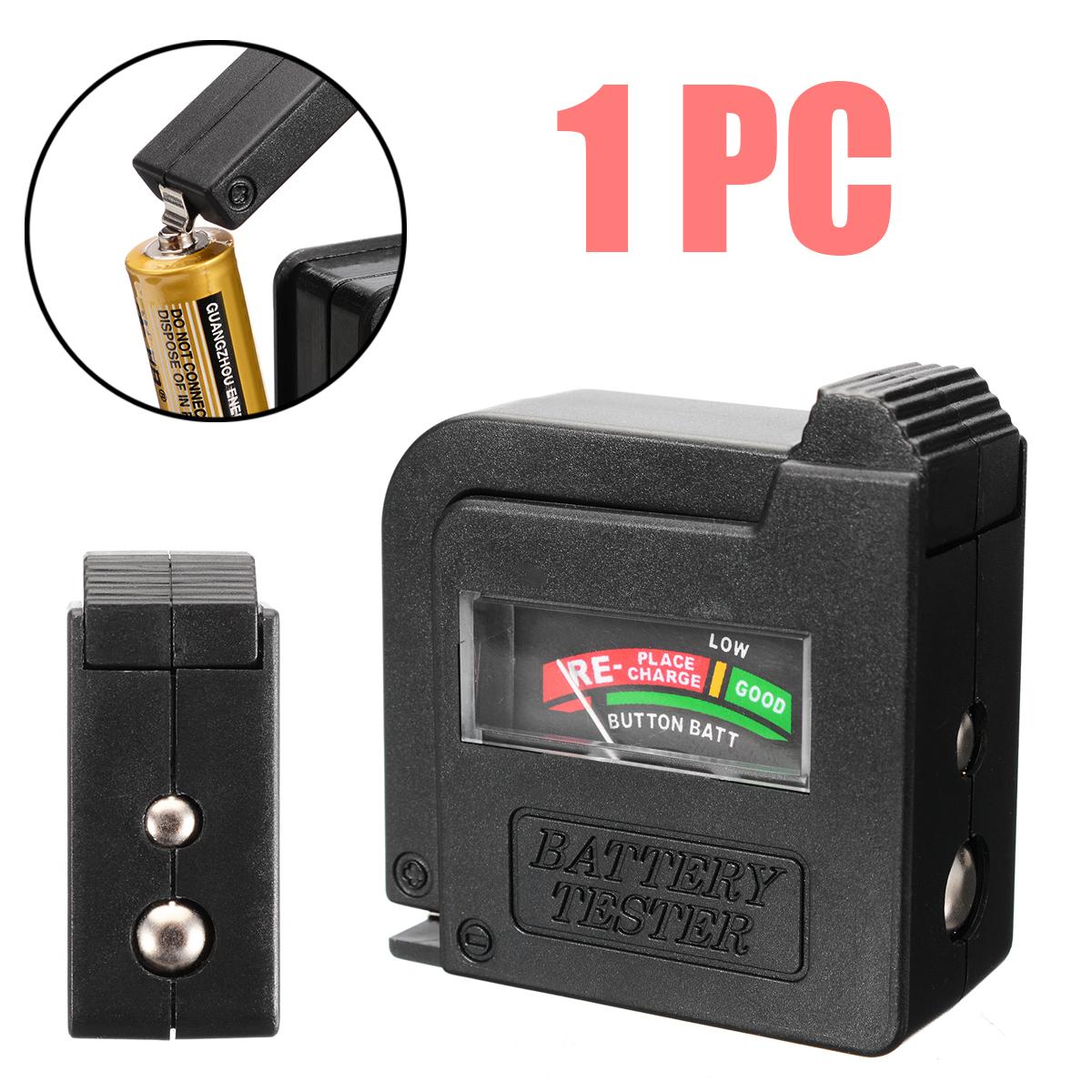 Mayitr AA / AAA / C / D / 18650 / 9V / 1.5V Универсальная кнопка Батареи Батареи Вольт Тестер Проверка
Mayitr AA / AAA / C / D / 18650 / 9V / 1.5V Универсальная кнопка Батареи Батареи Вольт Тестер Проверка