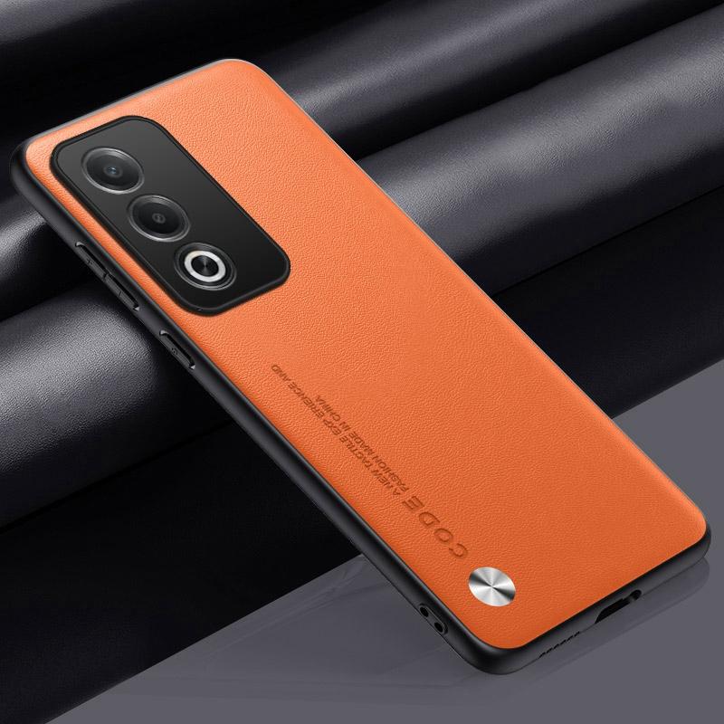 Luxury PU Leather Case For OPPO A80 5G Back Cover Matte Silicone Shockproof Full Protection Phone Case For OPPO A3 Pro A3Pro For OPPO A80 помаранчевий
Luxury PU Leather Case For OPPO A80 5G Back Cover Matte Silicone Shockproof Full Protection Phone Case For OPPO A3 Pro A3Pro For OPPO A80 помаранчевий
