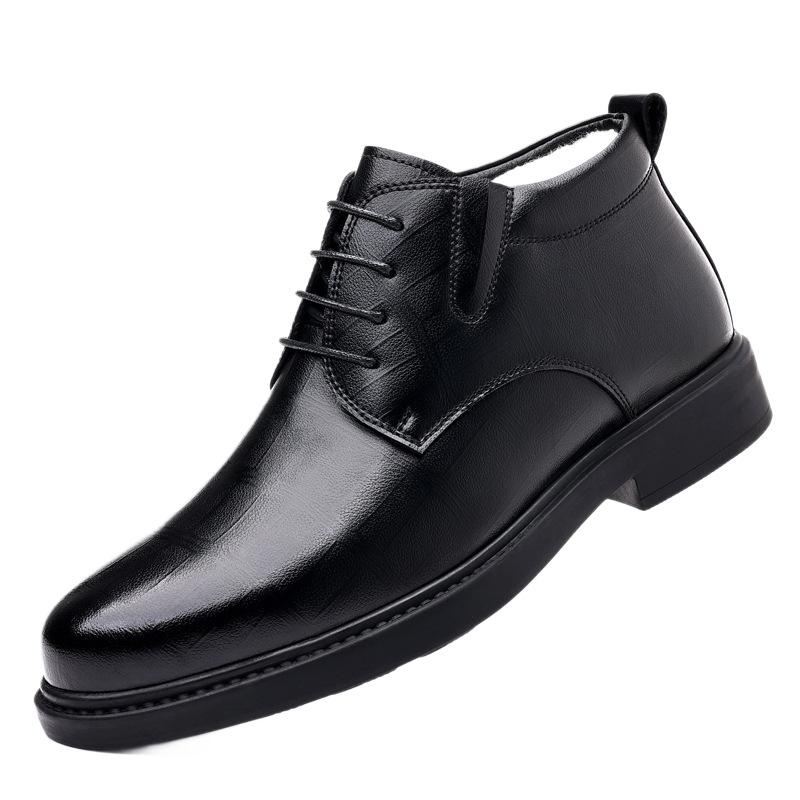 Мужские зимние кожаные повседневные ботинки хайтопы на флисовой подкладке – Формальные, Теплые, Нескользящие, На шнуровке 44
Мужские зимние кожаные повседневные ботинки хайтопы на флисовой подкладке – Формальные, Теплые, Нескользящие, На шнуровке 44