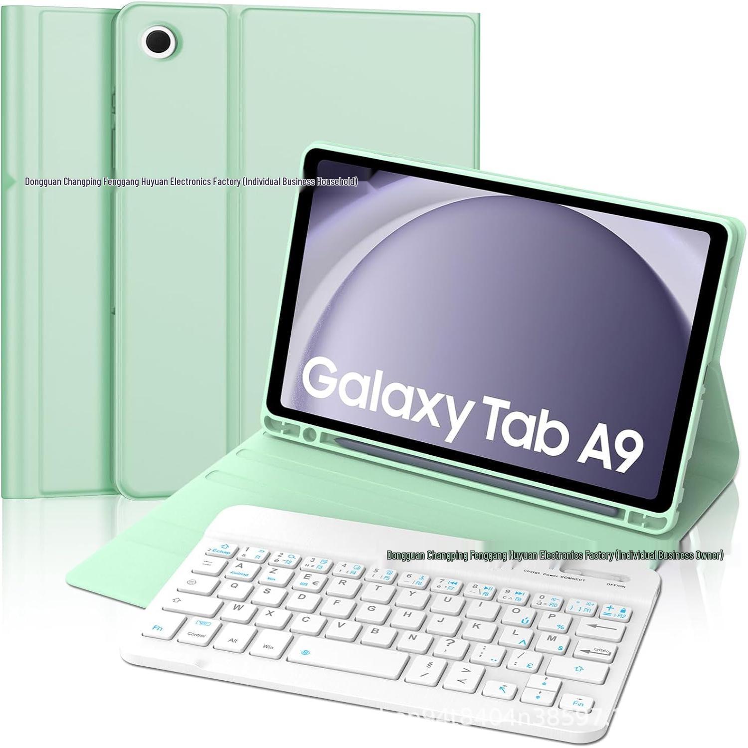 Bluetooth Keyboard Protective Case for 8.7-inch Samsung Galaxy Tab A9 with French Layout SM-X110
Bluetooth Keyboard Protective Case for 8.7-inch Samsung Galaxy Tab A9 with French Layout SM-X110