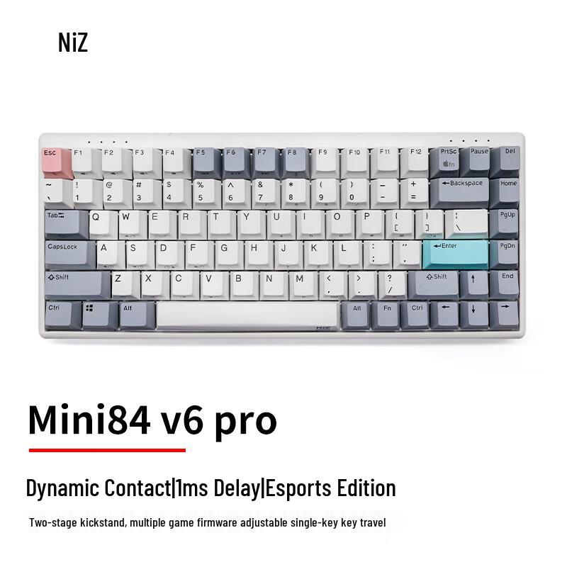 NIZ 84v6 Pro Electrostatic Capacitive Gaming Keyboard
NIZ 84v6 Pro Electrostatic Capacitive Gaming Keyboard