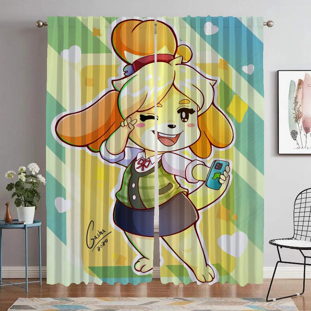 Раздел Animal Crossing Шторы Детская комната Шторы для спальни Шторы для украшения Хэллоуина Затемняющие шторы для комнаты 2 Панель W50xH70cmx2pcs-CL
Раздел Animal Crossing Шторы Детская комната Шторы для спальни Шторы для украшения Хэллоуина Затемняющие шторы для комнаты 2 Панель W50xH70cmx2pcs-CL