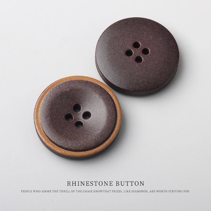 5pcs Burnt Edge Resin Recycled Buttons High-End Coat Trench Coat Buttons Retro Suit Jacket Sweater Four-Eye Buttons 15mm red
5pcs Burnt Edge Resin Recycled Buttons High-End Coat Trench Coat Buttons Retro Suit Jacket Sweater Four-Eye Buttons 15mm red