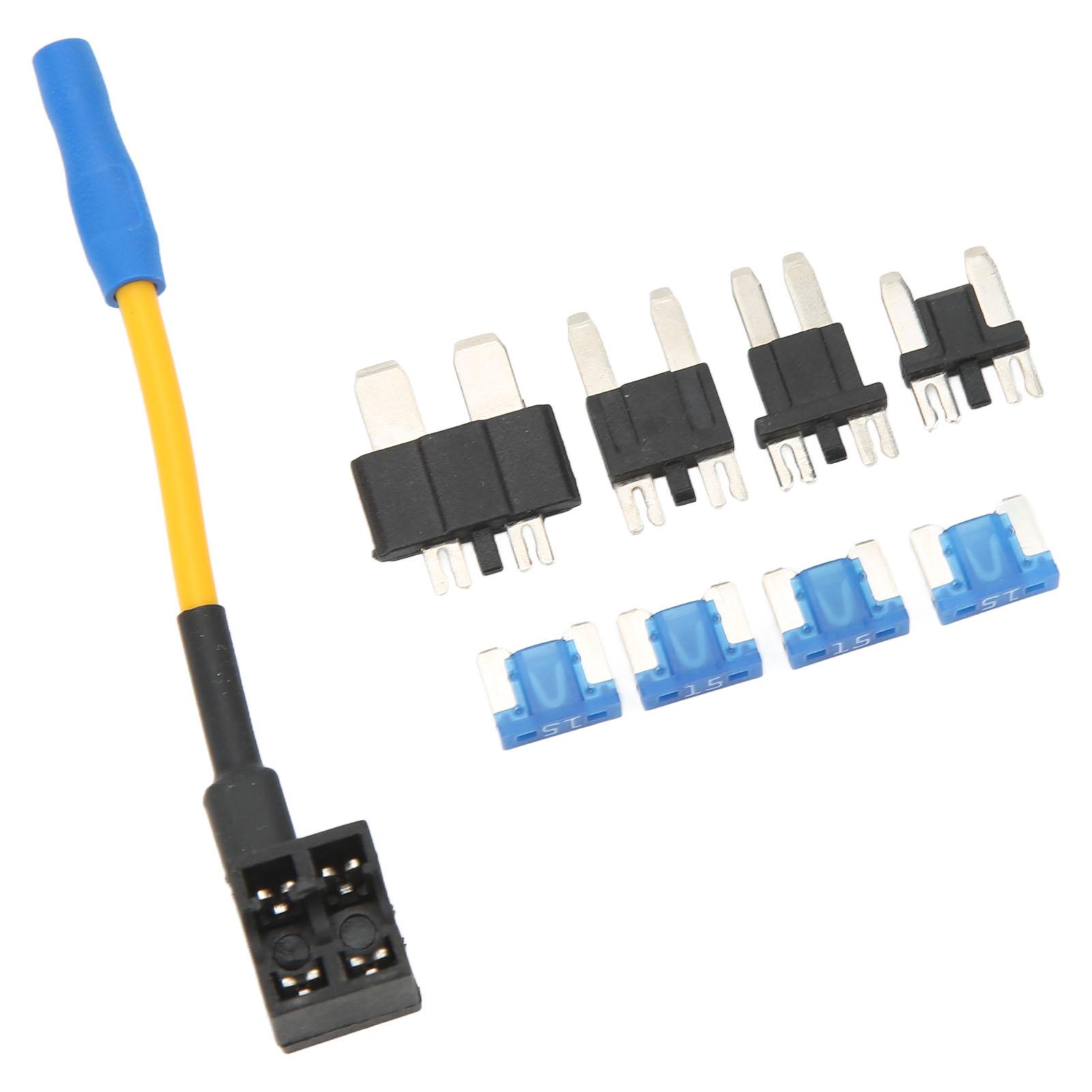 Автомобильный адаптер предохранителя Add-a-Circuit, высокая проводимость, неразрушающая модификация, комплект держателя ножевого предохранителя
Автомобильный адаптер предохранителя Add-a-Circuit, высокая проводимость, неразрушающая модификация, комплект держателя ножевого предохранителя