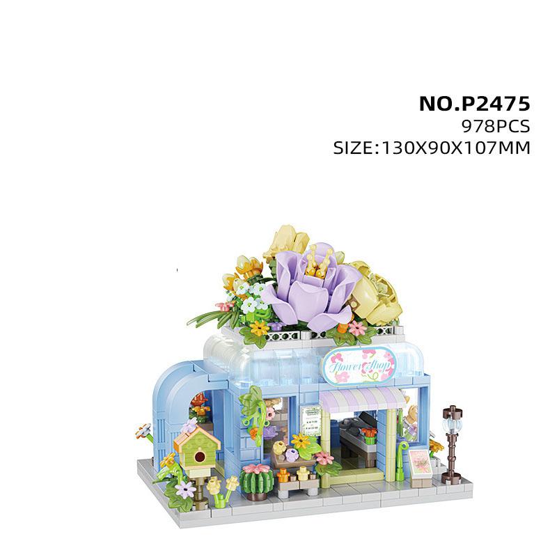 Creative Nanobrick Street View Micro Diamond Block Flower Cafe House Construction Blocks Coffee Shop Construction Toys For Gifts
Creative Nanobrick Street View Micro Diamond Block Flower Cafe House Construction Blocks Coffee Shop Construction Toys For Gifts