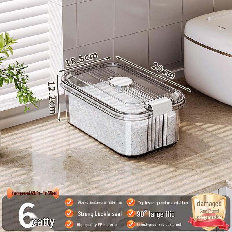 Sealed Food-Grade Rice & Flour Storage Bin: Insect & Moisture-Proof, Large Capacity Container No Specifications
Sealed Food-Grade Rice & Flour Storage Bin: Insect & Moisture-Proof, Large Capacity Container No Specifications