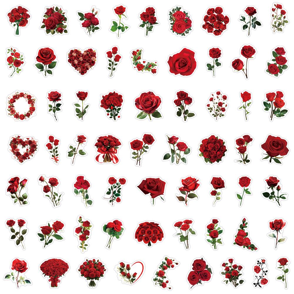 60pcs Red Rose Cartoon Stickers for Planner, Water Bottle, and Computer - Waterproof Decorative Stickers
60pcs Red Rose Cartoon Stickers for Planner, Water Bottle, and Computer - Waterproof Decorative Stickers