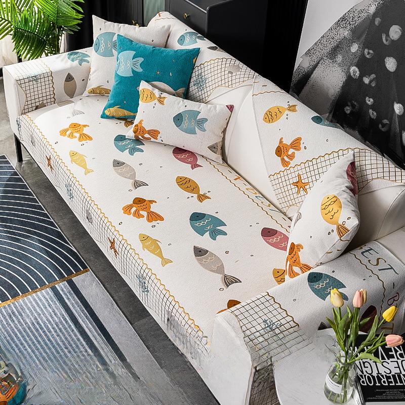 Chenille Sofa Cushion Non-Slip Four Seasons Universal Modern Simple Leather Sofa Cover Minimalist Towel 70*70
Chenille Sofa Cushion Non-Slip Four Seasons Universal Modern Simple Leather Sofa Cover Minimalist Towel 70*70
