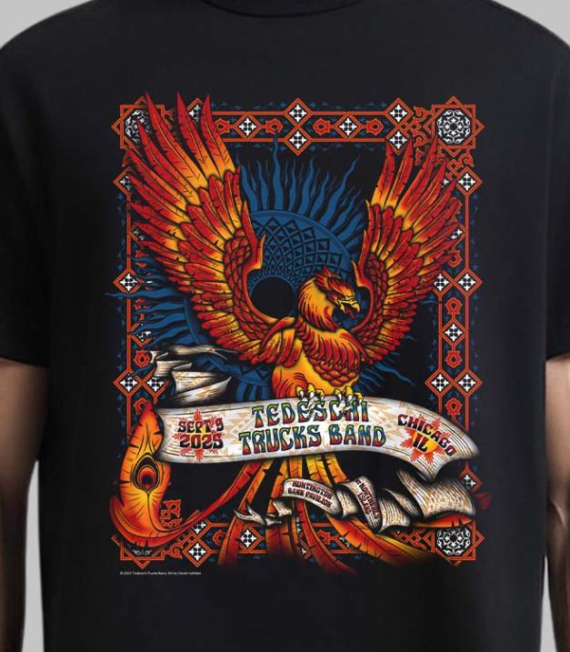 Tedeschi Trucks Band Chicago Illinois 2025 short sleeve shirt KV41722 Unisex T-Shirt XL
Tedeschi Trucks Band Chicago Illinois 2025 short sleeve shirt KV41722 Unisex T-Shirt XL