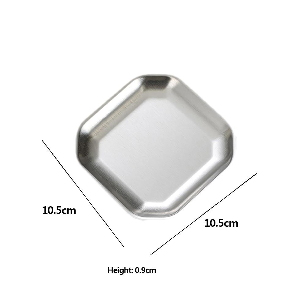1 шт. креативная квадратная тарелка из нержавеющей стали 304 для закусок, десертов, солений, кебаба, послеобеденного чая
1 шт. креативная квадратная тарелка из нержавеющей стали 304 для закусок, десертов, солений, кебаба, послеобеденного чая
