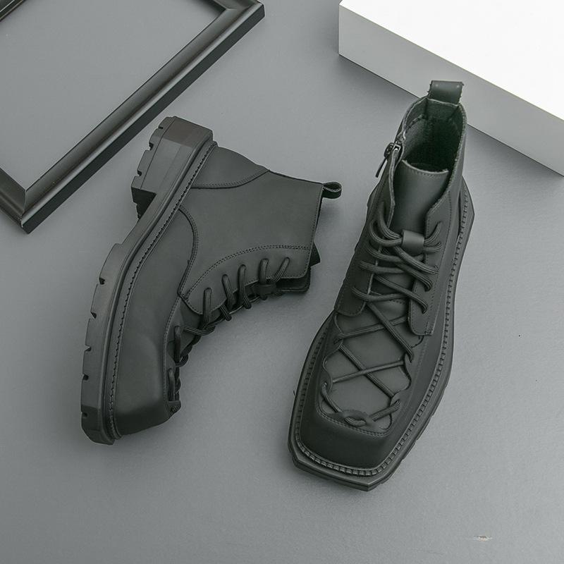 Spring pointed short Martin boots thin heel high heel fashion boots solid color beaded zipper single shoes 44 чорний
Spring pointed short Martin boots thin heel high heel fashion boots solid color beaded zipper single shoes 44 чорний