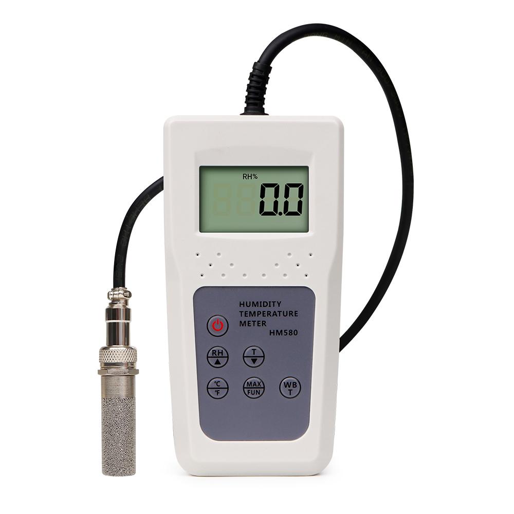HM580 Digital Temperature and Humidity Meter -40~60℃ 5~98%RH Thermometer Hygrometer Moisture Analyzer for Agricultural Food
HM580 Digital Temperature and Humidity Meter -40~60℃ 5~98%RH Thermometer Hygrometer Moisture Analyzer for Agricultural Food
