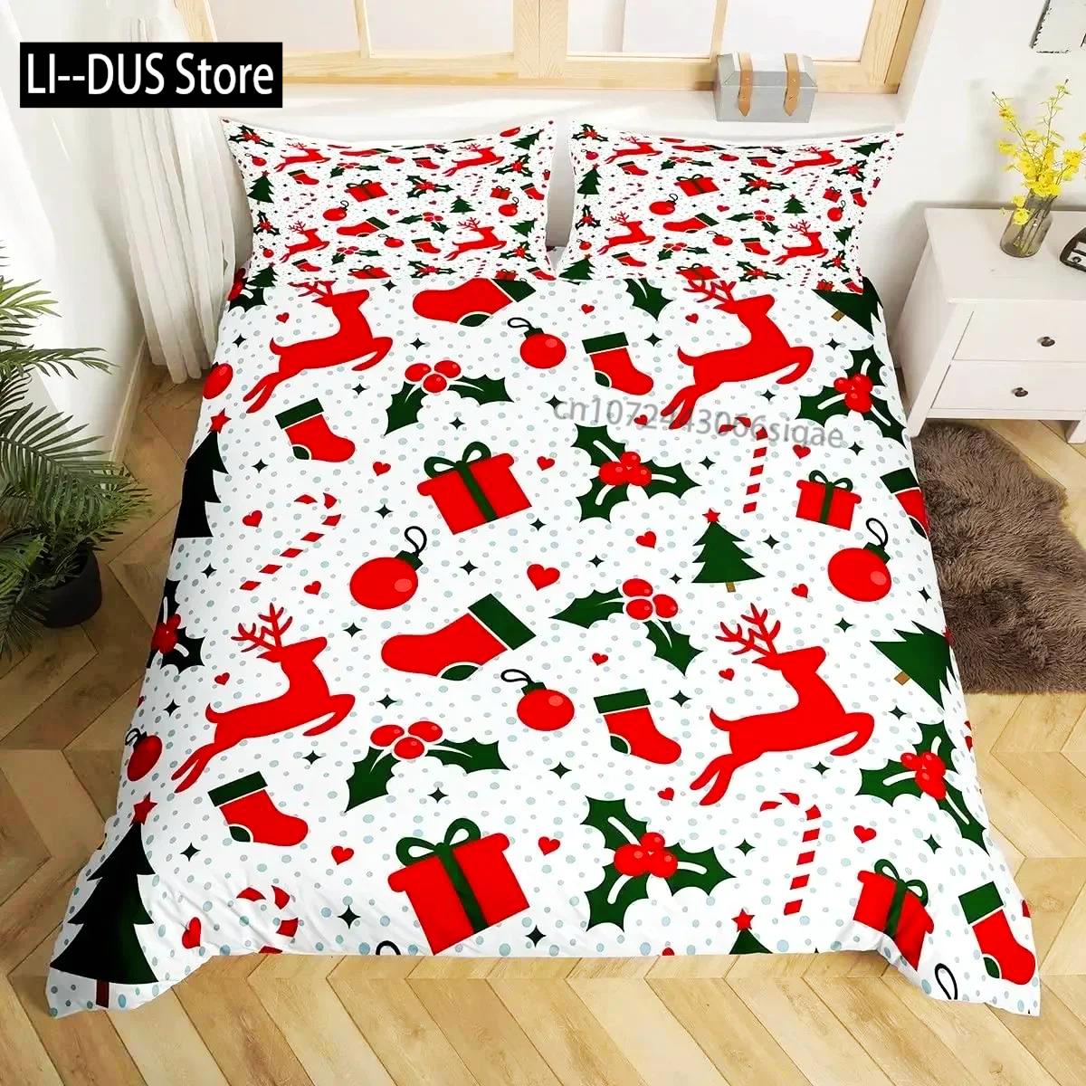 Comforter Merry Christmas Red Xmas Bells Bedding Set Fantasy Snow Tree Comforter New Year Festival Deco Comforter (quilt)-EU Single(135*200cm)3pcs
Comforter Merry Christmas Red Xmas Bells Bedding Set Fantasy Snow Tree Comforter New Year Festival Deco Comforter (quilt)-EU Single(135*200cm)3pcs