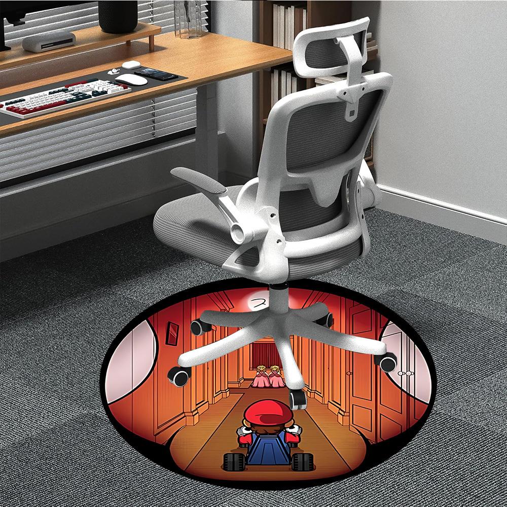 1pc Mario Office Round Area Rug, Under Office Chairs Bedroom Living Room Home Decor a1022377 80cm by 80cm
1pc Mario Office Round Area Rug, Under Office Chairs Bedroom Living Room Home Decor a1022377 80cm by 80cm