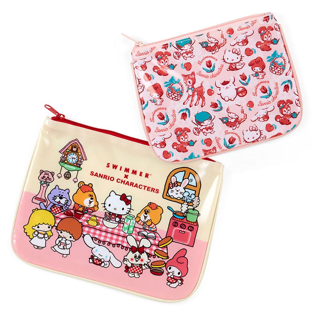 Sanrio Flat Pouch SWIMMER x SANRIO CHARACTERS Sanrio Characters 19 x 25 x cm Character 483702 SANRIO 0.1
Sanrio Flat Pouch SWIMMER x SANRIO CHARACTERS Sanrio Characters 19 x 25 x cm Character 483702 SANRIO 0.1