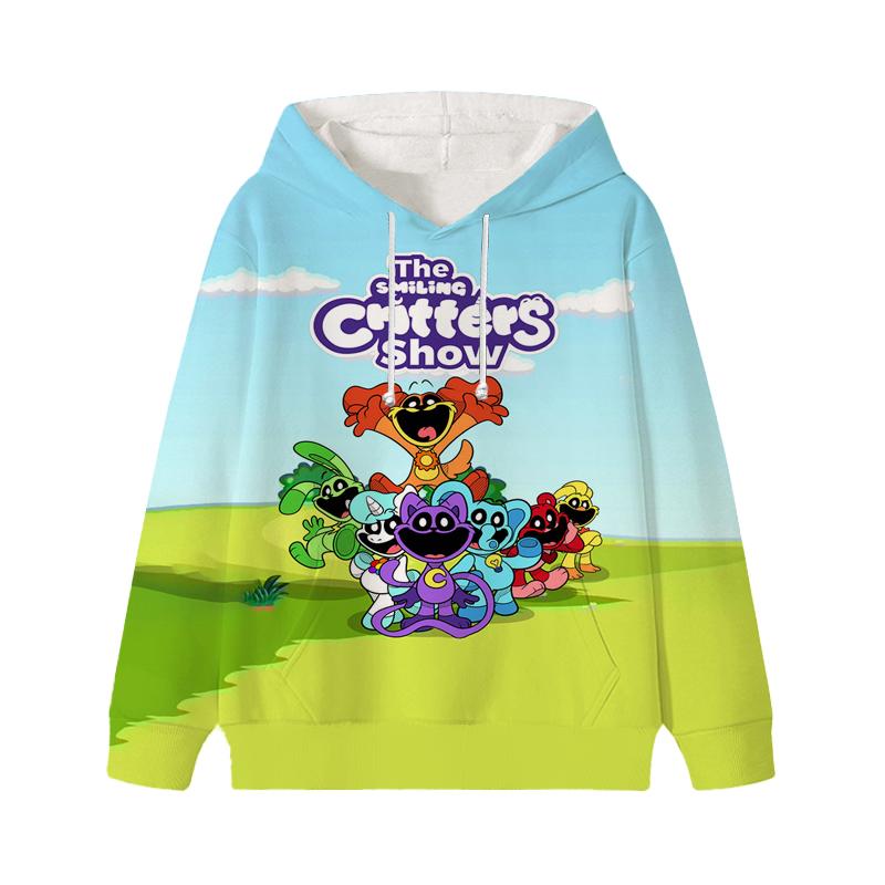 Детские толстовки Smiling Critters Catnap Dogday для мальчиков и девочек, мультяшные аниме-свитшоты, топы, детские повседневные пуловеры, верхняя одежда, Sudadera 160 аэро
Детские толстовки Smiling Critters Catnap Dogday для мальчиков и девочек, мультяшные аниме-свитшоты, топы, детские повседневные пуловеры, верхняя одежда, Sudadera 160 аэро