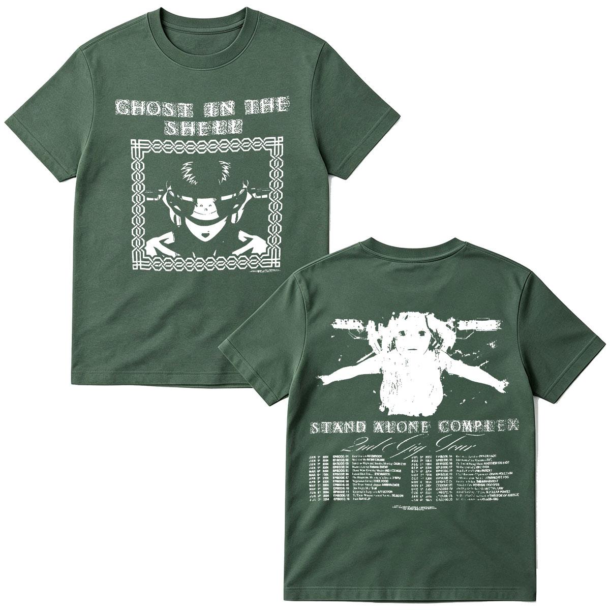Japanese Anime Ghost in The Shell Motoko Kusanagi T Shirts Unisex Women Clothing Fashion Casual Short Sleeve Oversized T-shirt Tops 4XL
Japanese Anime Ghost in The Shell Motoko Kusanagi T Shirts Unisex Women Clothing Fashion Casual Short Sleeve Oversized T-shirt Tops 4XL