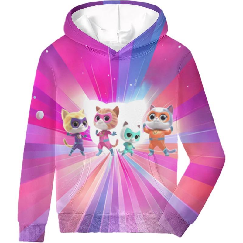 Kids Cartoon Print SuperKitties Hoodie High Quality Fleece Kawaii 3D Printed Moletom for Autumn/Winter kids Childrens Clothing 3D Printed Anime hoodie 110
Kids Cartoon Print SuperKitties Hoodie High Quality Fleece Kawaii 3D Printed Moletom for Autumn/Winter kids Childrens Clothing 3D Printed Anime hoodie 110